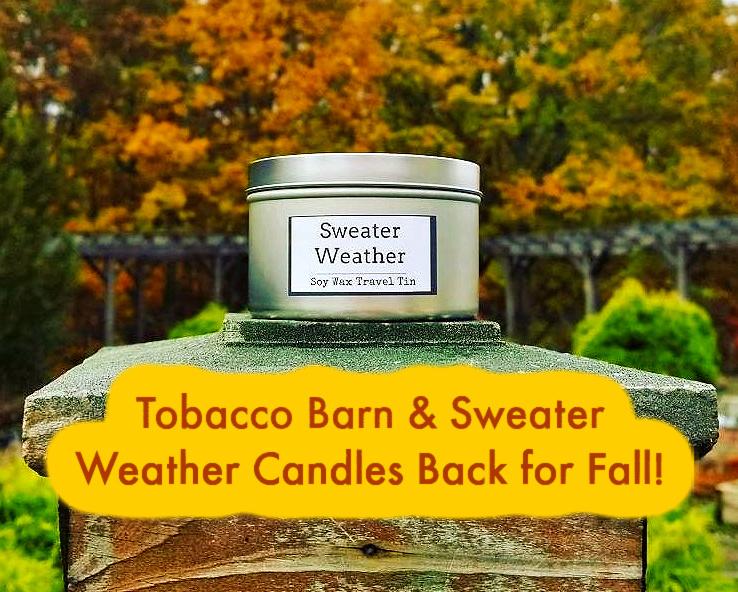 Fall Candles Now Shipping! Order Today!