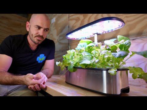 youTube video demonstrating lets pot hydroponic system