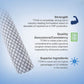 TITAN product graphic showing textured cylinder and three labeled benefits—Strength, Quality Assurance, and Superior Ingredients—on blue gradient background.”